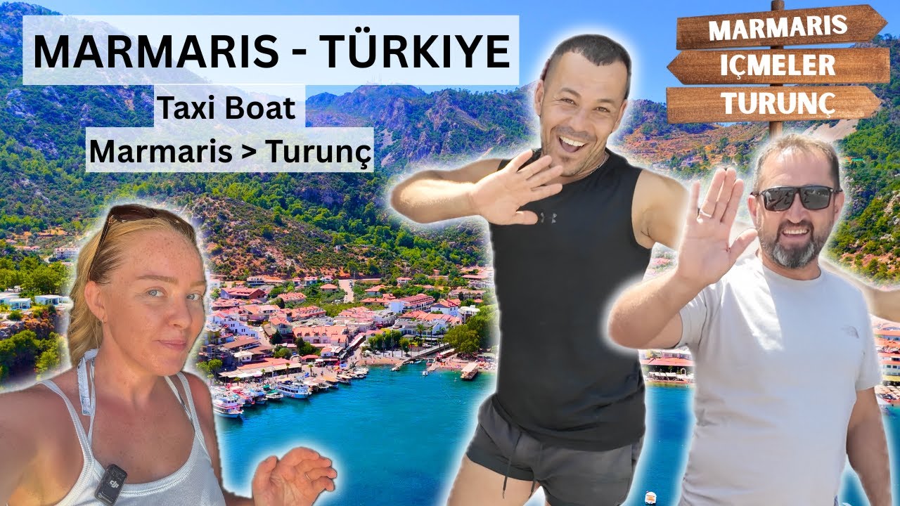 Taxi boat from Marmaris to Turunç  - Marmaris Türkiye