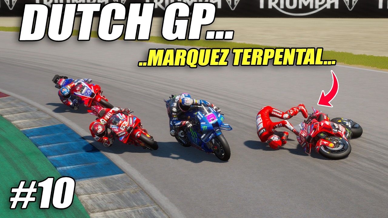 MotoGP 2026❗Вражда Веды 🆚 Маркес закончилась катастрофой😱❓Заговор на финишной линии в Ассене❓#Гра...