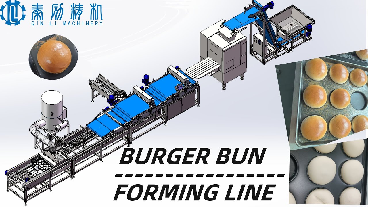 How Are Burger Buns Made in Factories? #burger