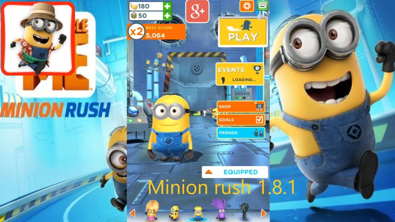 Minion rush 1.8.1 gameplay