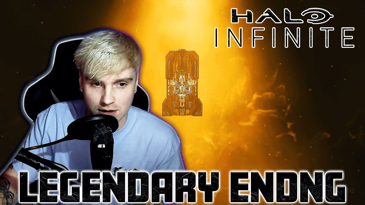 HALO INFINITE LEGENDARY ENDING REACTION
