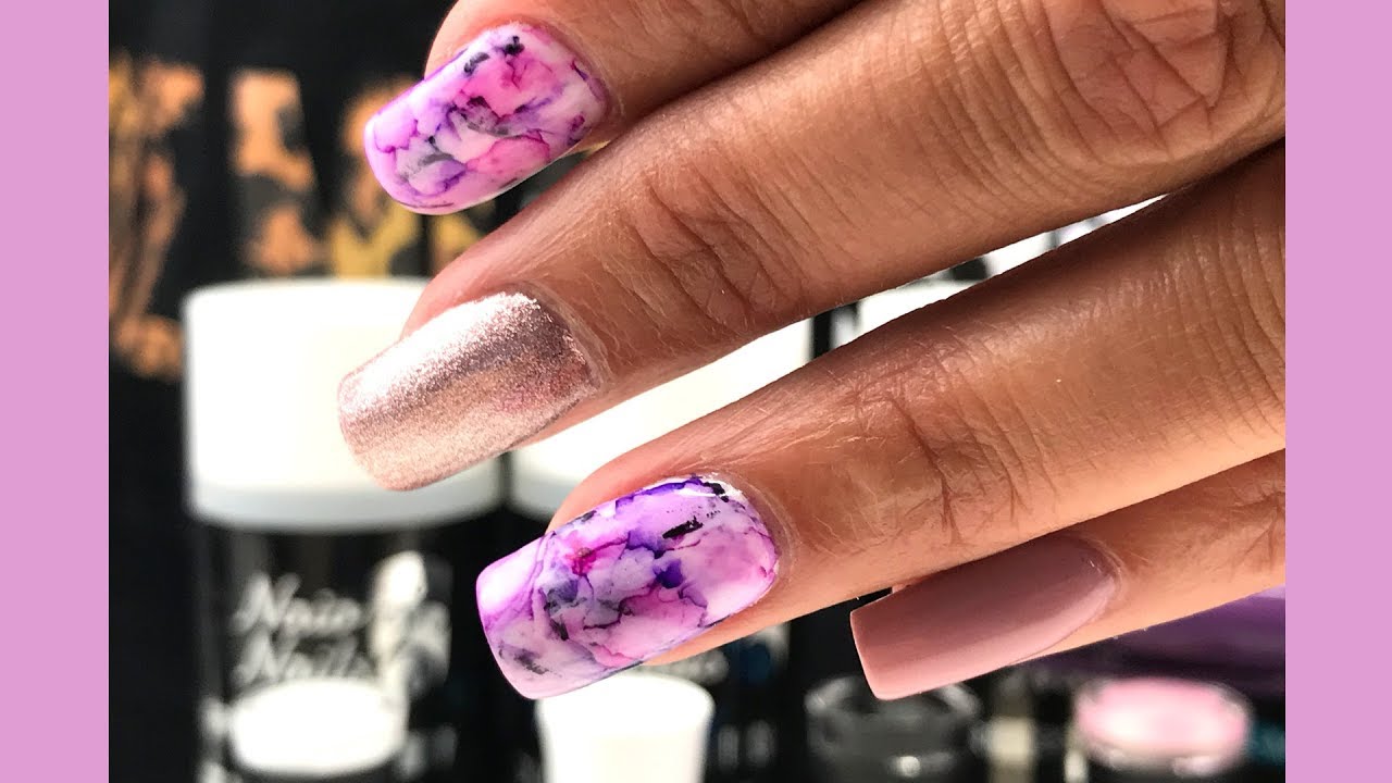 Nail Art Effet Aquarelle Facile