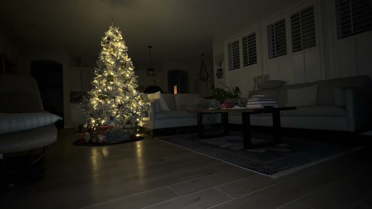 Santa Claus Caught Camera on Home Christmas Eve 2025!!