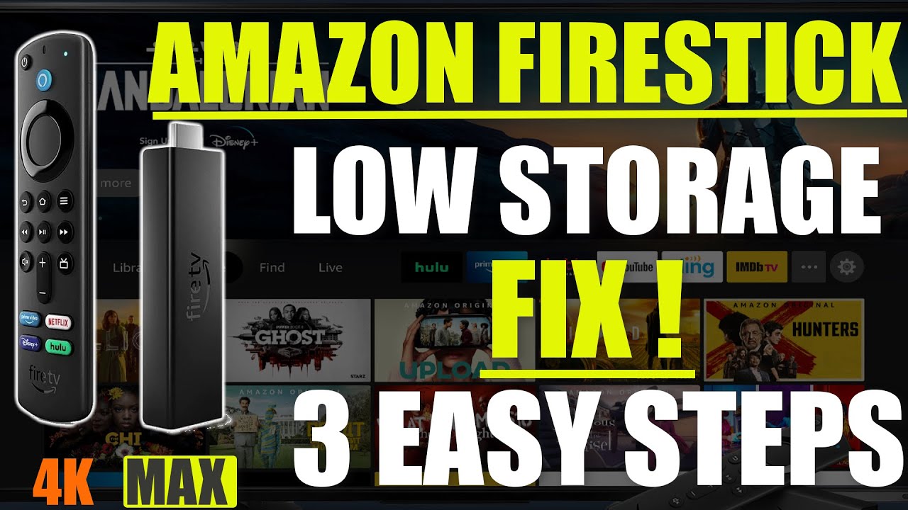 УСТРАНЕНИЕ ОШИБКИ НЕХВАТКИ МЕСТА ПАМЯТИ НА FIRESTICK | 3 ПРОСТЫХ СПОСОБА ЧИСТКИ FIRE STICK 4K MAX...