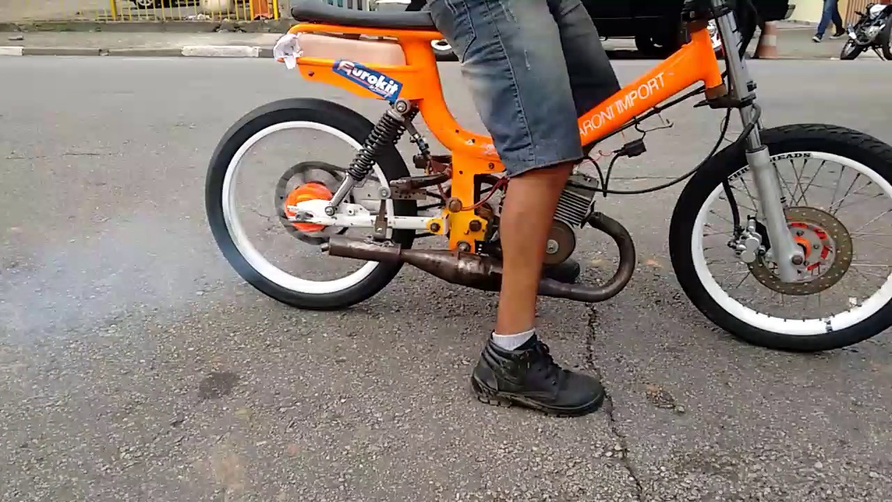 Mobilete preparada a venda 2999,00!!!!! nos acertos by cabe&ccedil;as bikes
