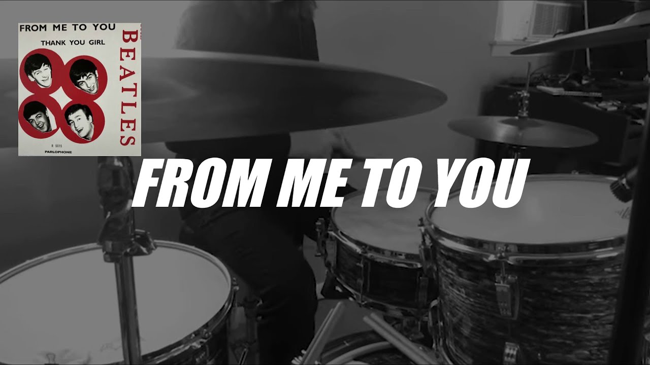 The Beatles: From Me To You (Drum Cover)