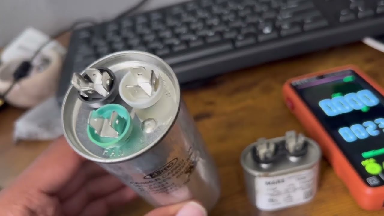 How to Test A/C Start Capicatior with a MultiMeter