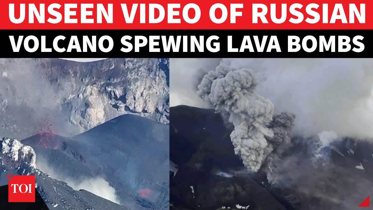 On Cam: Russian Volcano SPITS Out Lava Bombs In Rare Footage After 600 Years Of Silence | Watch