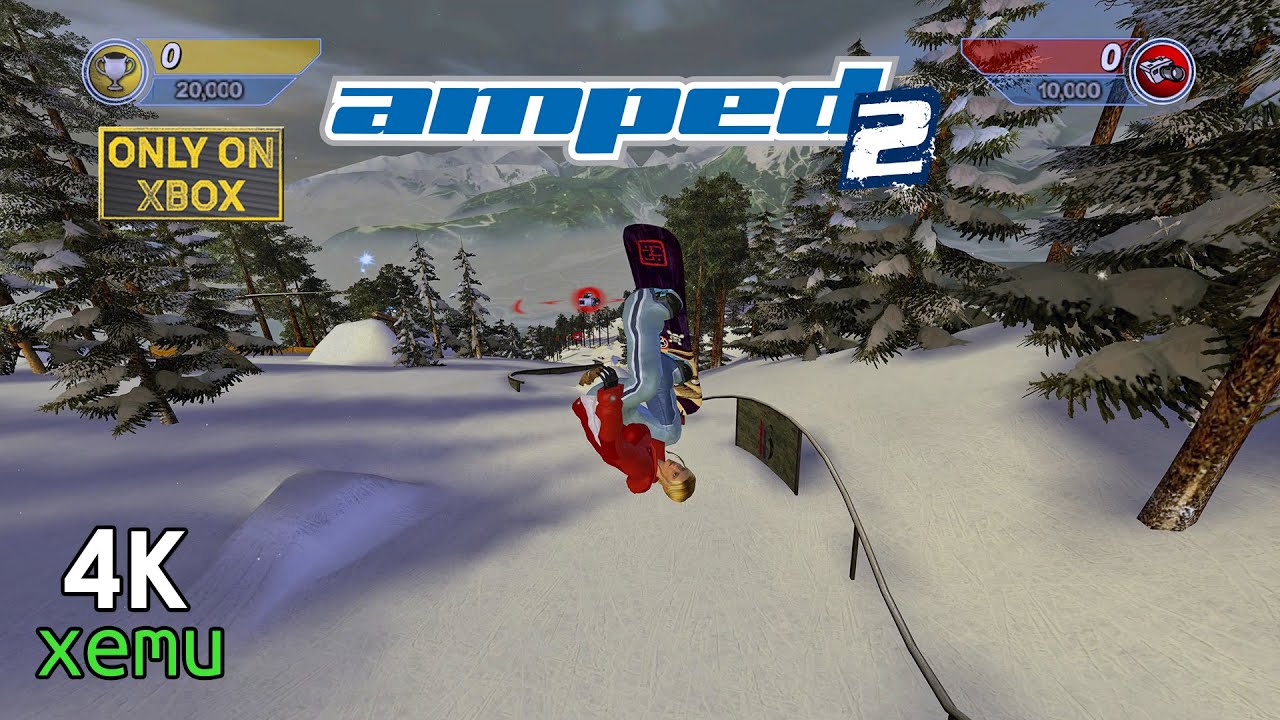 Amped 2 (4K / 2160p) | xemu Microsoft Xbox Emulator
