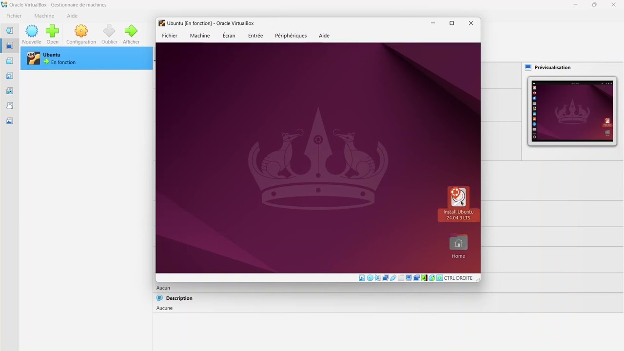Installer Ubuntu sur VirtualBox — Tutoriel complet pas à pas ( avec un fichier ISO)
