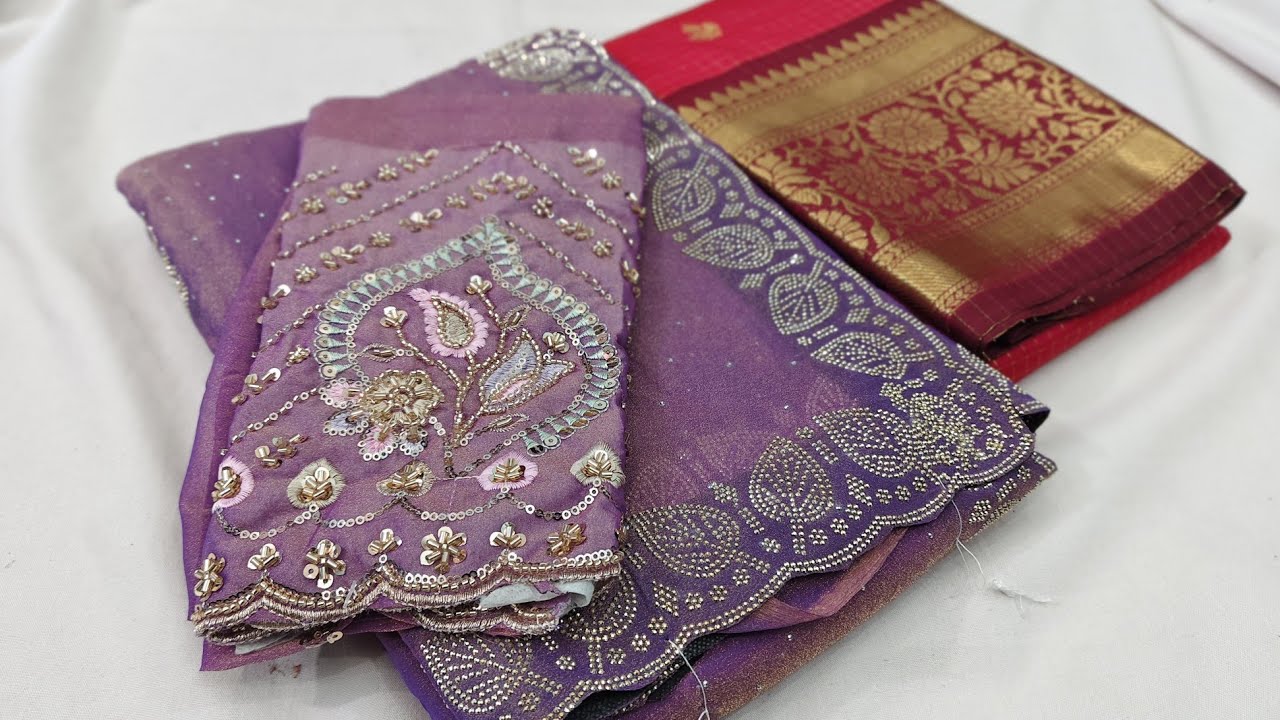 Trending sarees collection | 4/3/26 | Ramzan special stone work sarees 