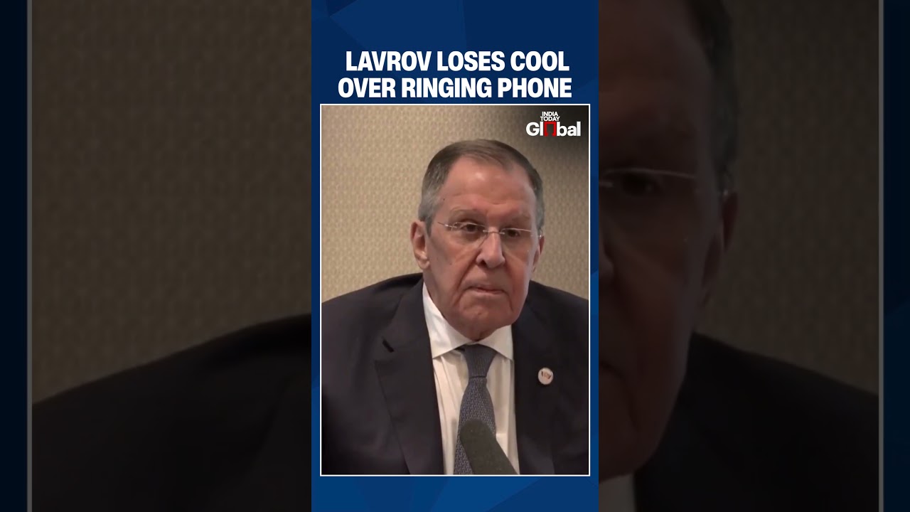 'Can You Leave Us?' Lavrov Loses Patience After Journalist's Phone Disrupts Delhi Press Conference