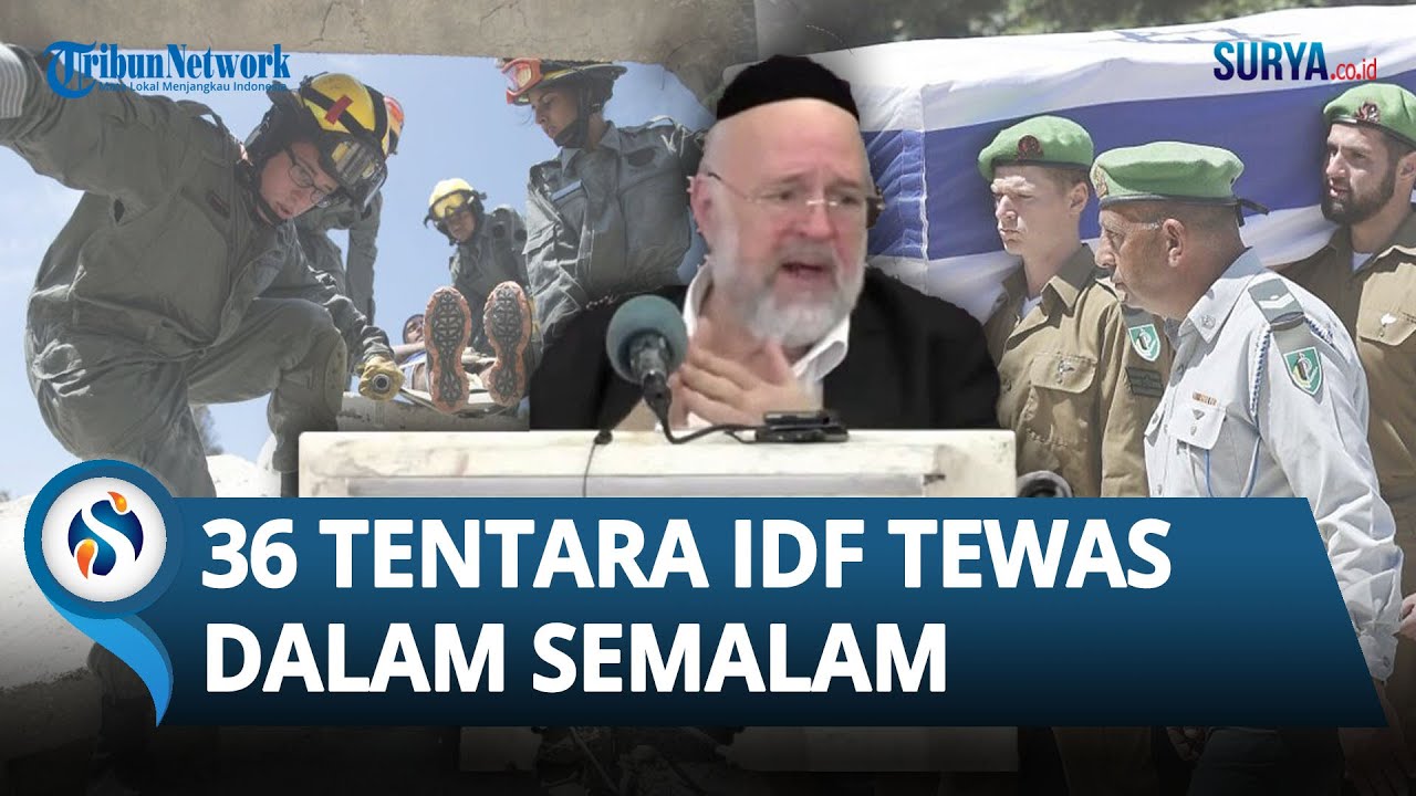 NGAKU KALAH? Rabbi Zionis Ungkap Kebohongan Israel, Sebut 36 Tentara Israel Tewas dalam Semalam