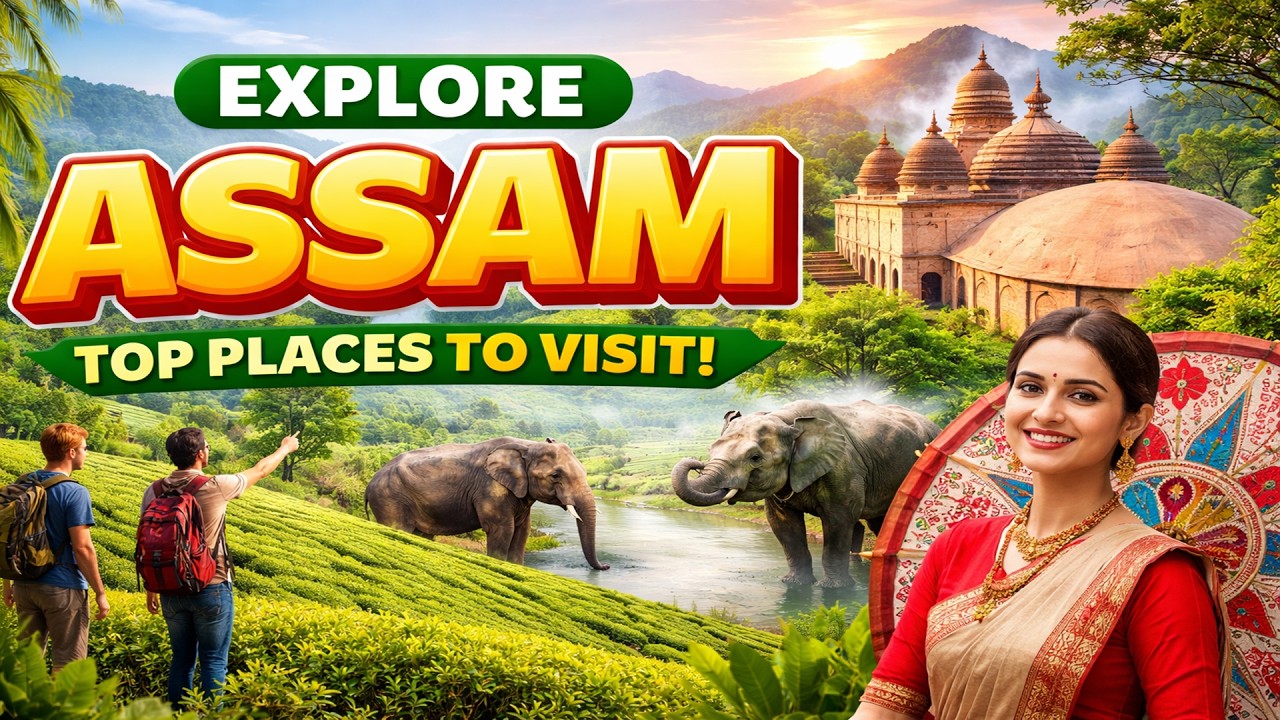 प्यारा असम MOST Beautiful ASSAM: The Only Travel Guide You Need |How to Travel Assam |Jee Bhar Ghumo