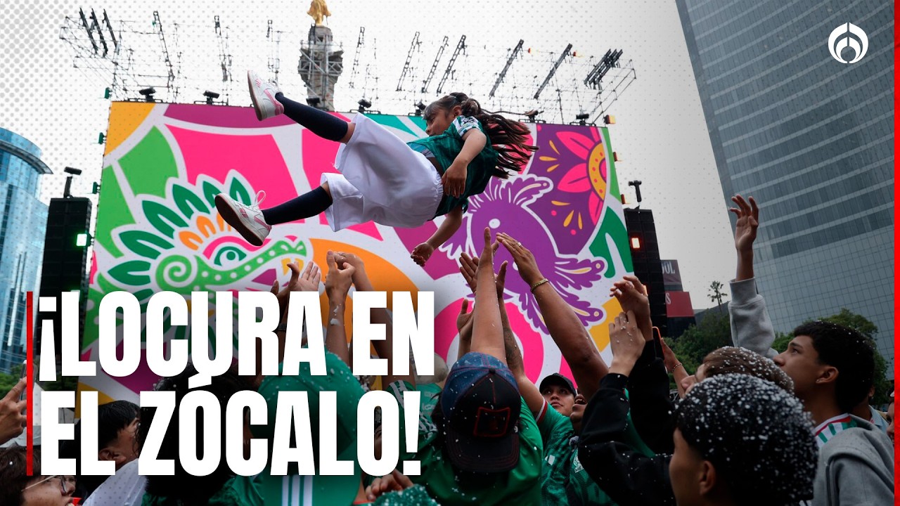 Fan Fest reventado: As&iacute; vive CDMX el M&eacute;xico vs Chequia