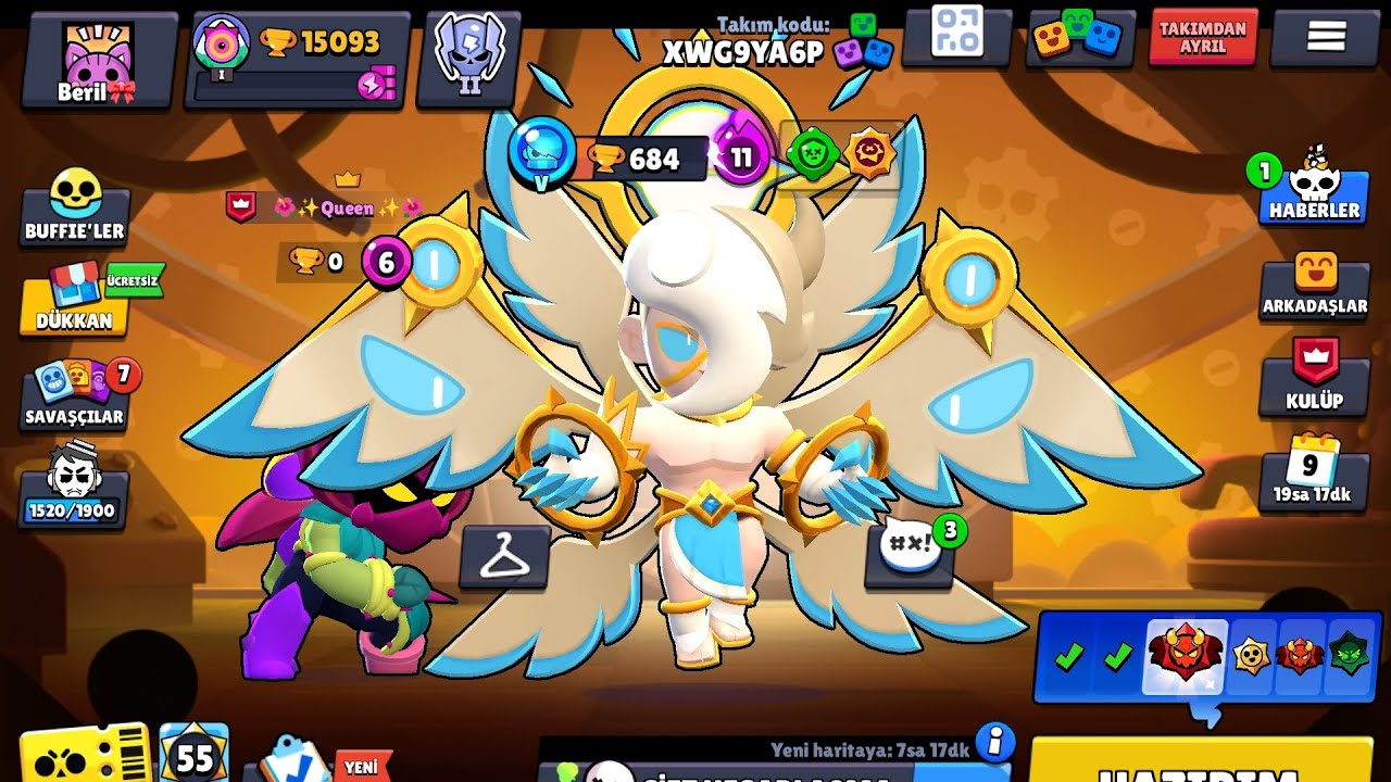 BRAWL STARS OYNUYORUZ ☄️⚔️ 