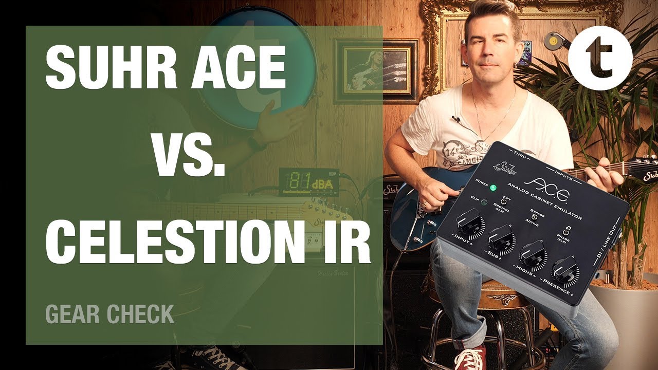Does Pete Thorn prefer Mics or IRs? | Part 2 | Suhr Ace vs. Celestion IRs vs. real Mic | Thomann