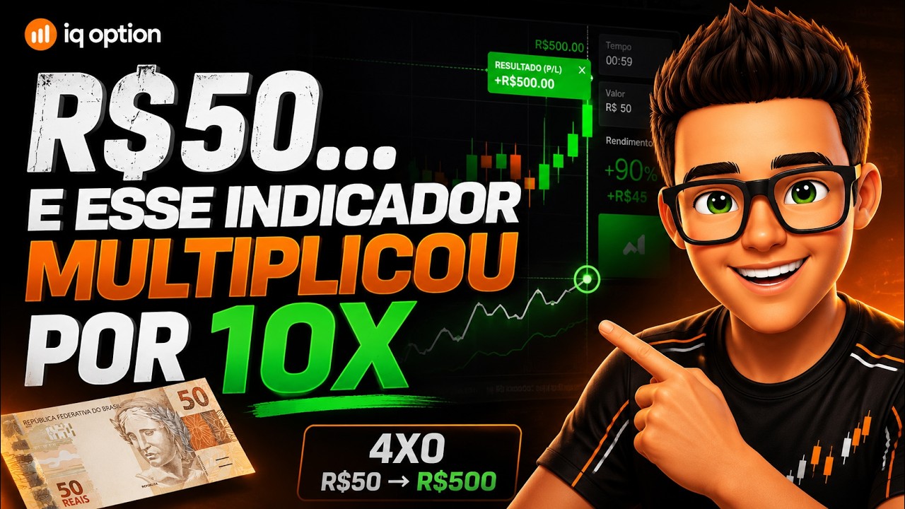 O MELHOR INDICADOR PARA OP&Ccedil;&Otilde;ES BIN&Aacute;RIAS? TESTEI NA BULLEX (R$50 &rarr; R$500)