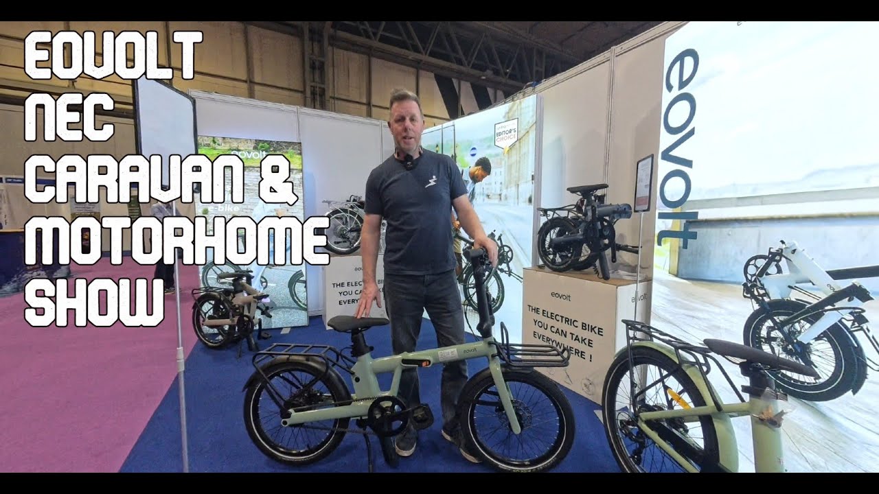 Discover Eovolt Folding E-Bikes at the NEC Caravan & Motorhome Show!
