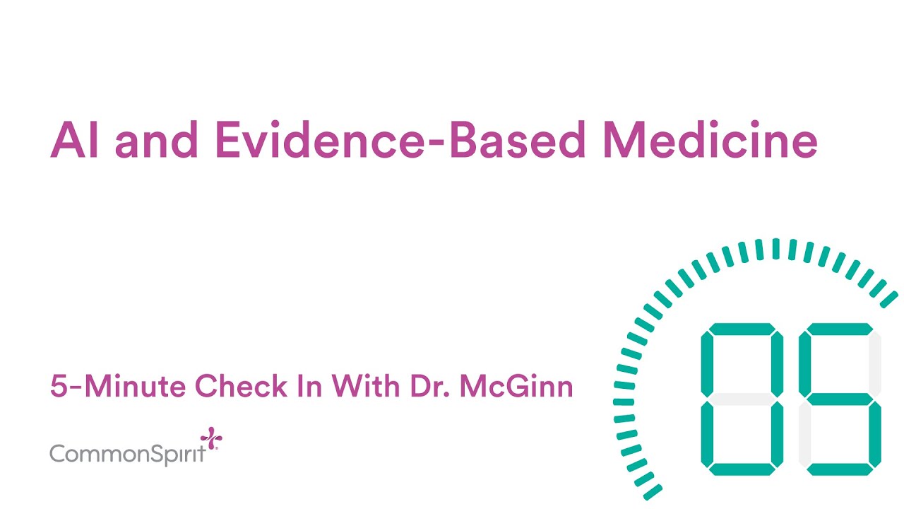 5-Minute Check In: AI and Evidence-Based Medicine
