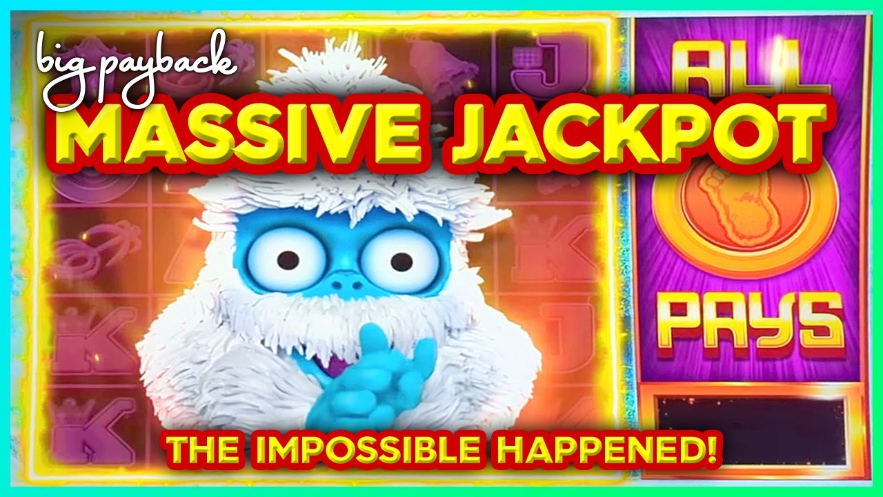 $10/Spin &rarr; MASSIVE JACKPOT SHOCKER! Spooky Link Yeti Slots!
