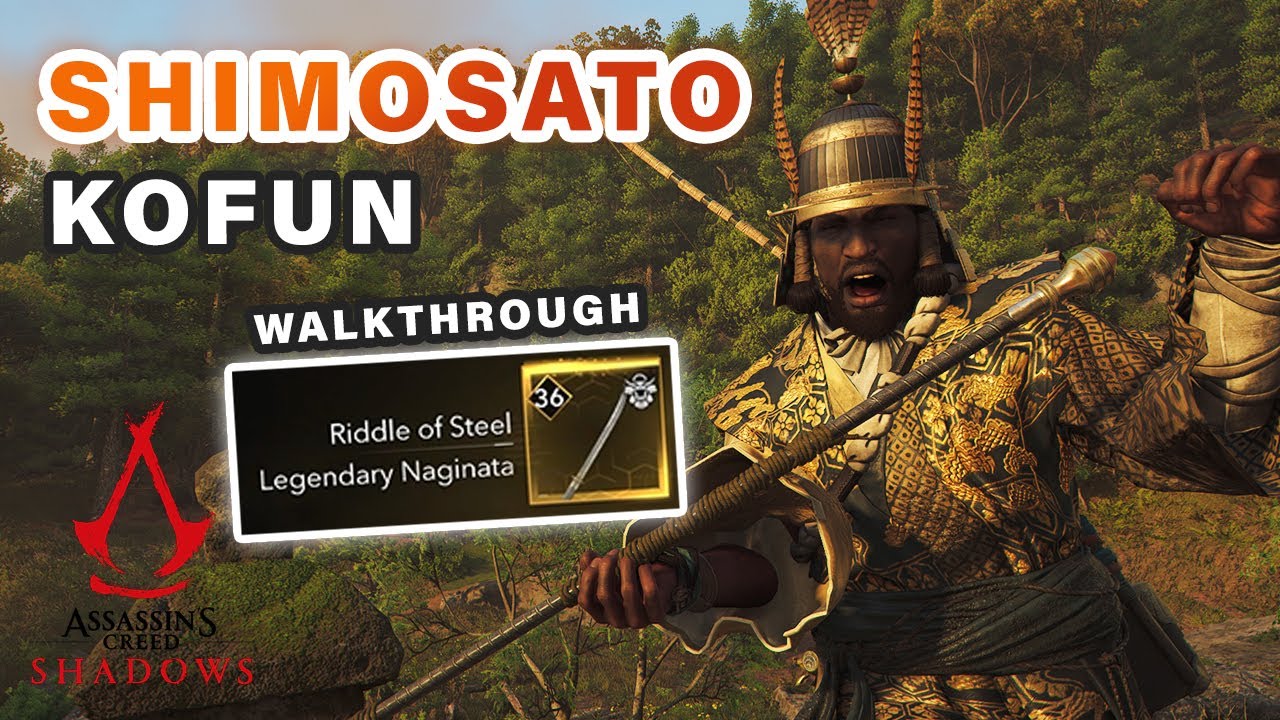 Прохождение Shimosato Kofun | Легендарная нагината ► Assassin's Creed Shadows