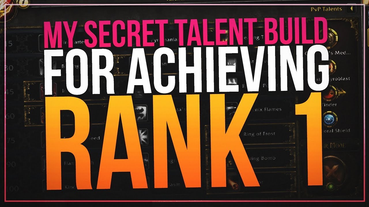RANK 1 FIRE MAGE BUILD REVEALED!