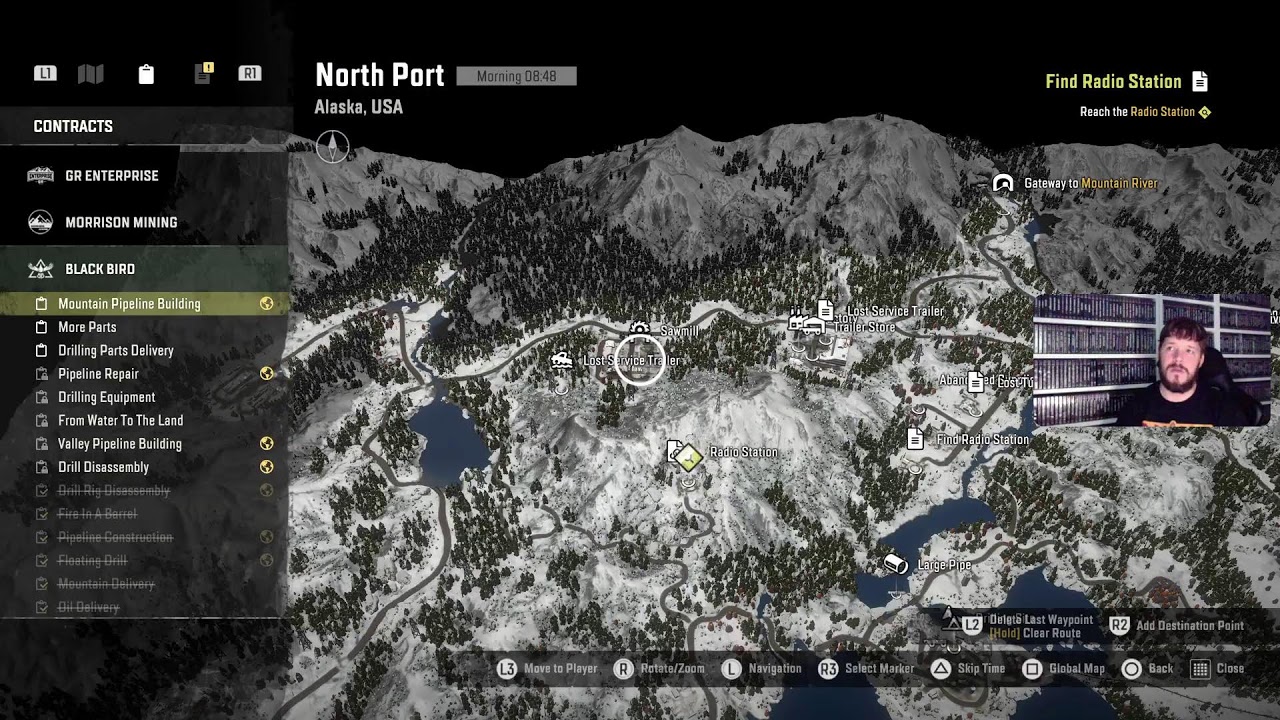 Snowrunner. Rebuilding Alaska