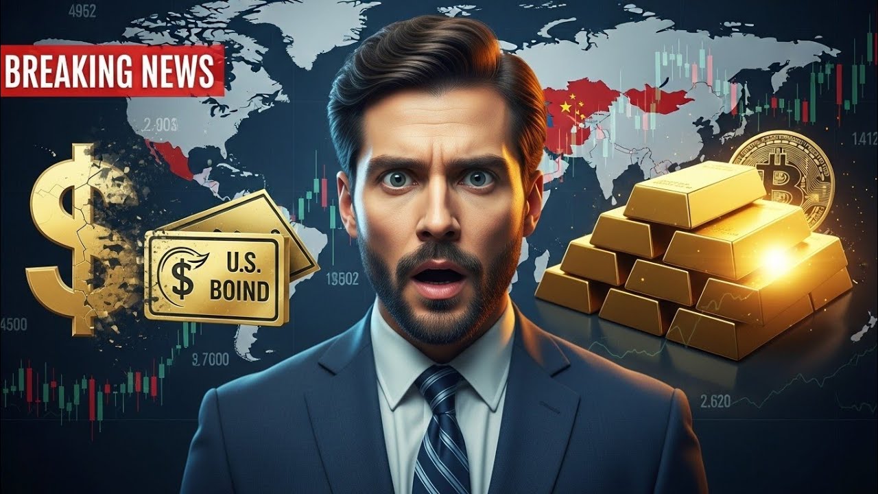 China Cuts U.S. Debt as Gold Hits Record High | A Silent Shift in Global Finance.