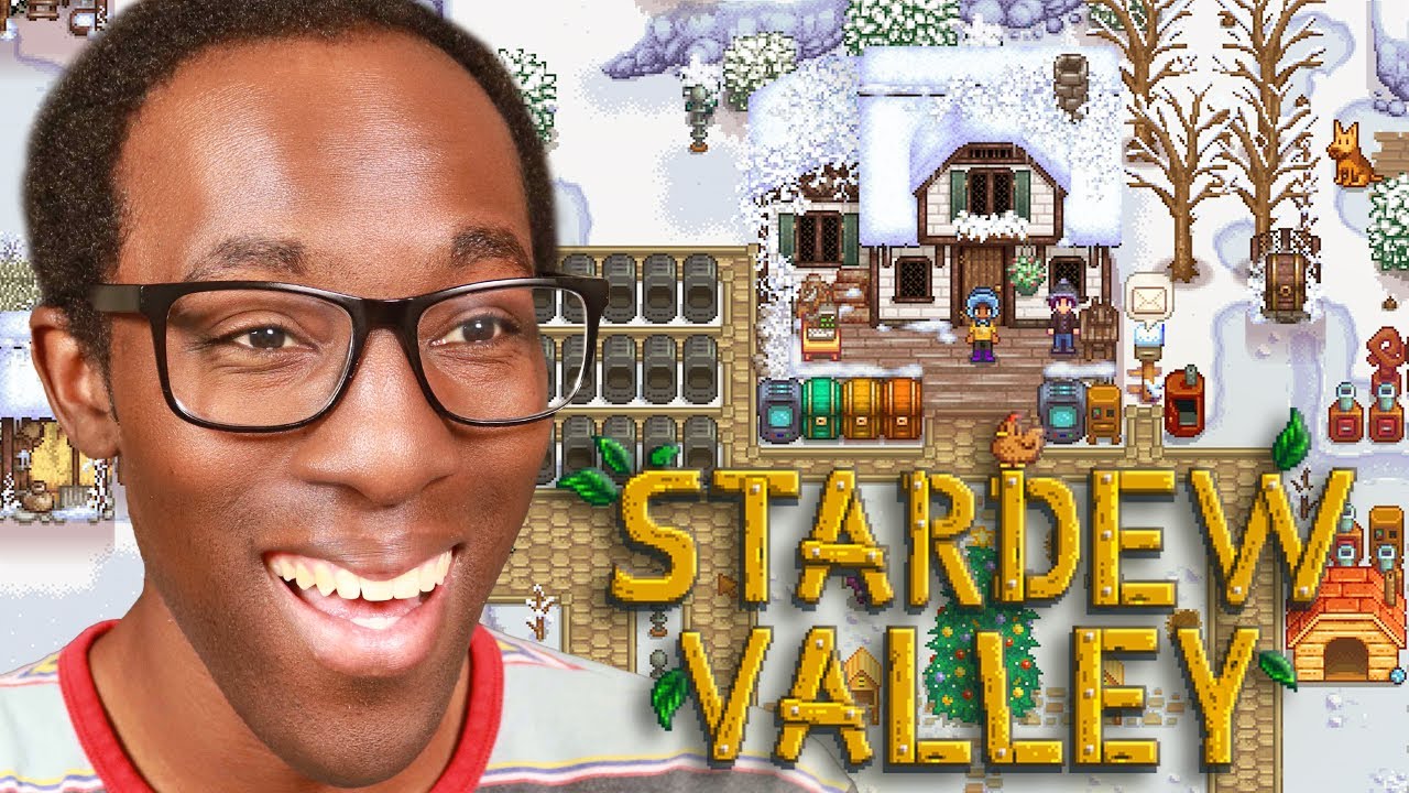 playing Stardew Valley Expanded in winter for 2025 to feel COZY!