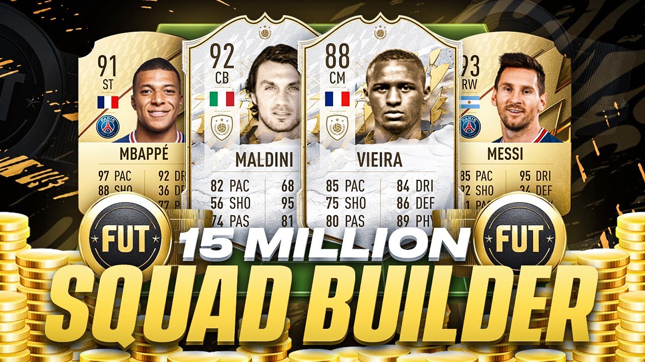FIFA 22 OVERPOWERED SQUAD BUILDER!