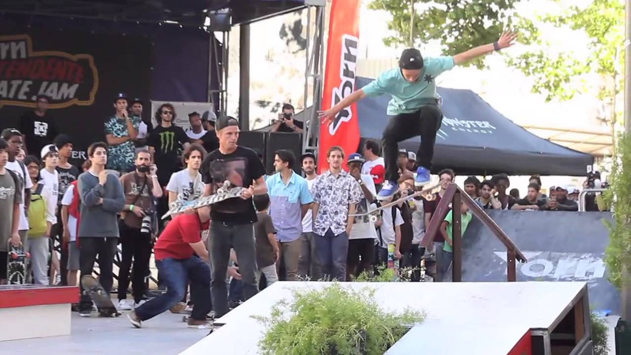 Yorn Intendente Skate Jam Best Trick & Demo