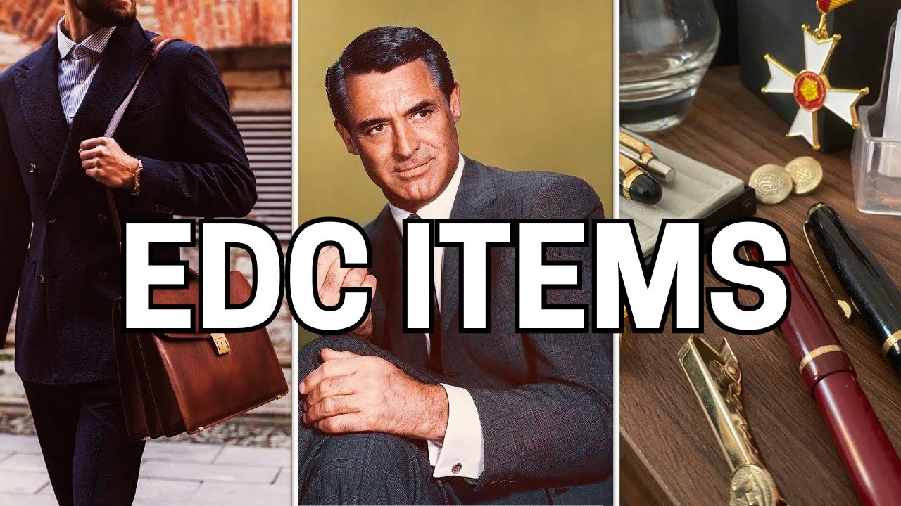 6 EDC items a Gentleman Always Carries