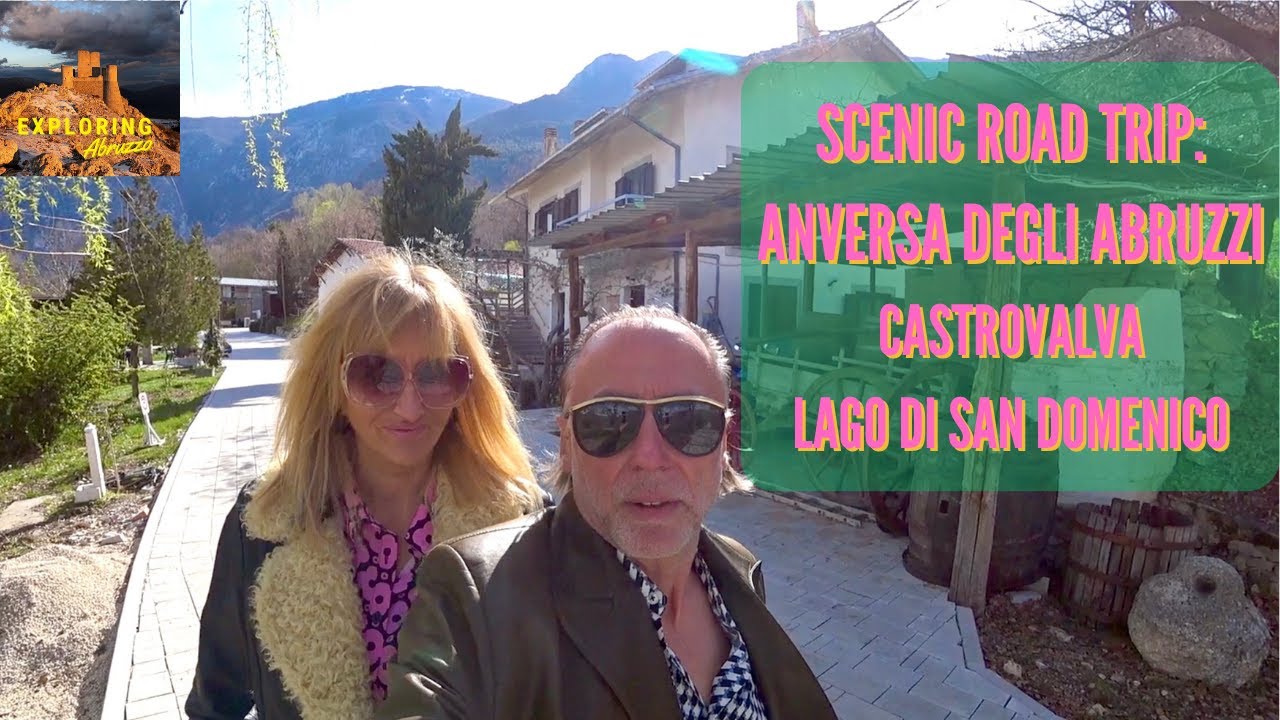 Exploring Abruzzo, Italy Road Trip Anversa degli Abruzzi, Castrovalva, Lago di San Domenico (vlog)