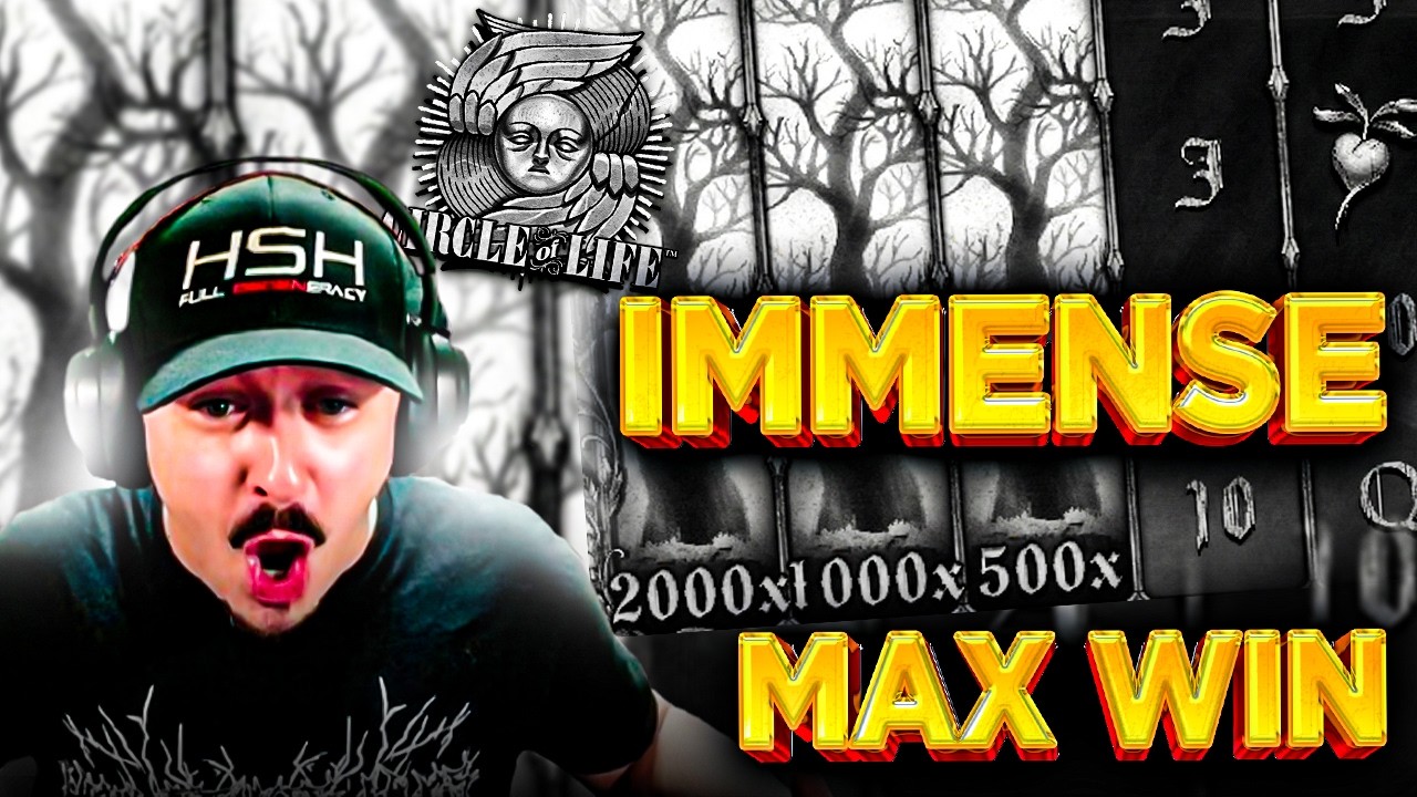 CIRCLE OF LIFE IMMENSE MAX WIN | HSH REACTS