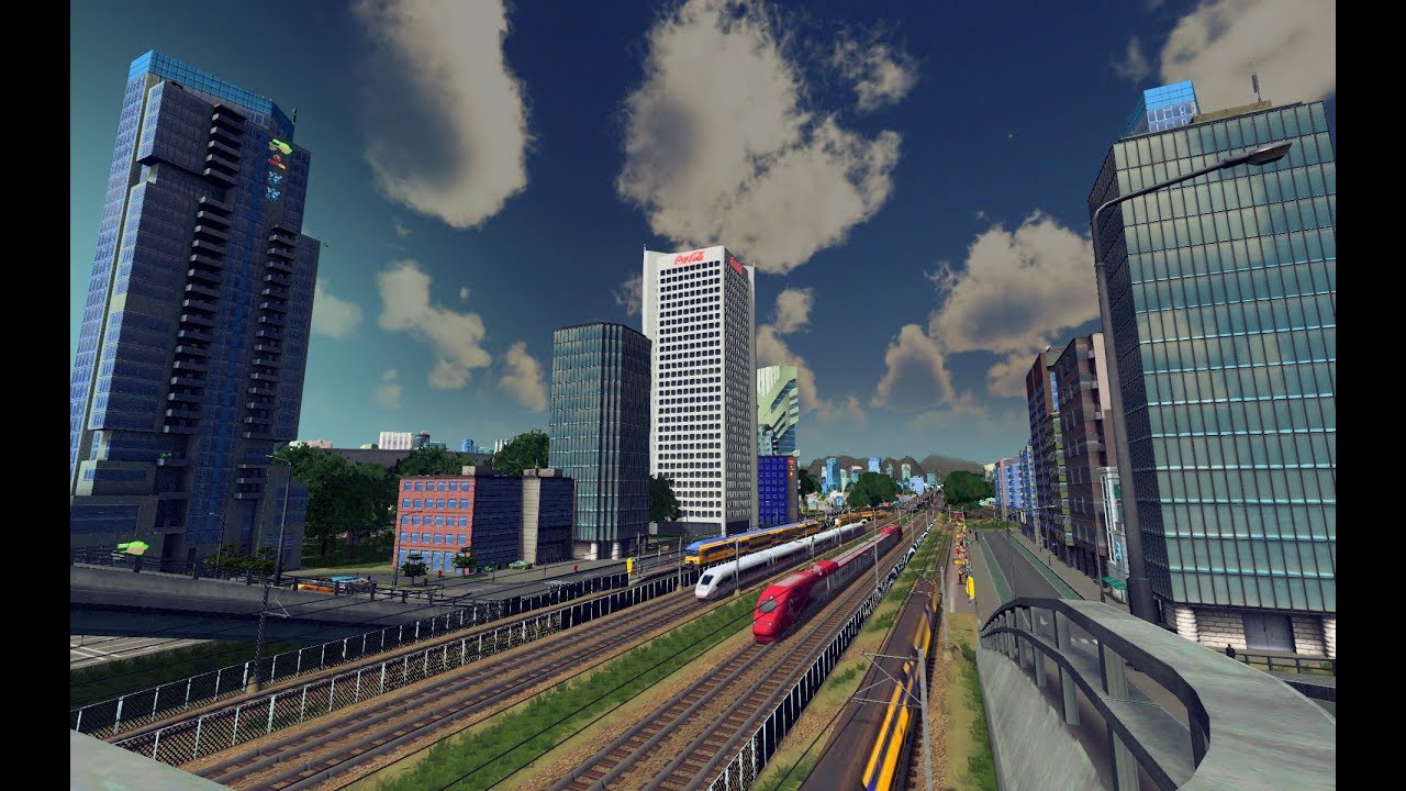 Cities Skylines: High Speed Train Rides [ICE 4] [NS DD-AR] (Train driver POV)