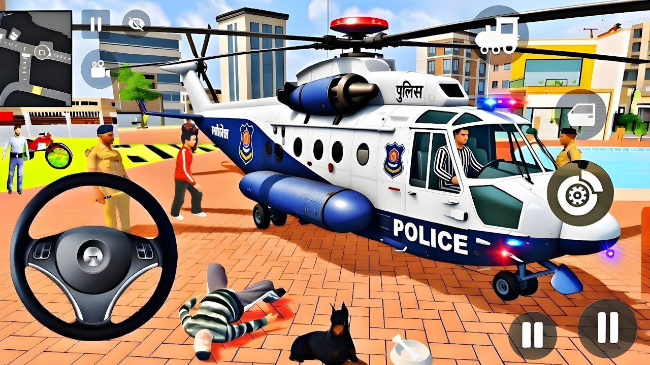 🤑Indian Thift Auto Simulator🤩Indian Showroom Purchase😯Modified Lexriy New Police DumperAnd Bike🥳Game