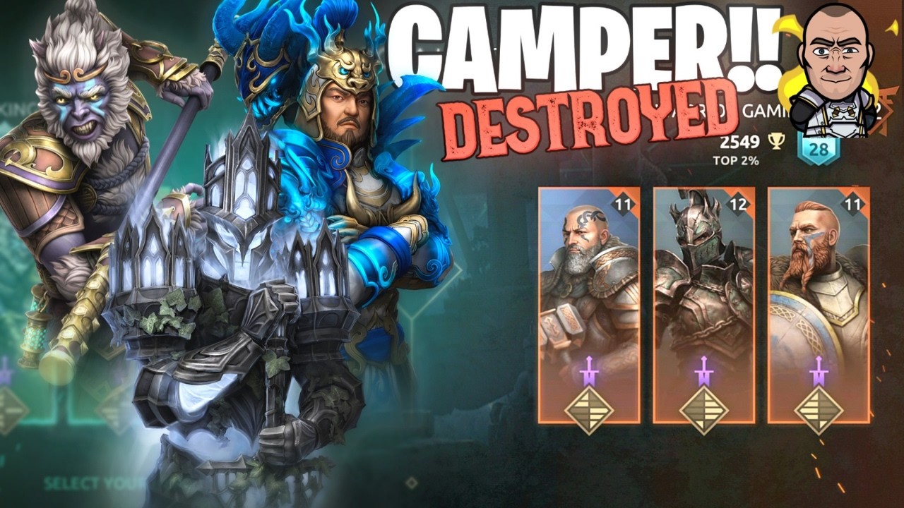 Toxic Camper Is In Right Place!! KOTL's Feet 💀| All KINGS United 🔥| Shadow Fight 4 Arena