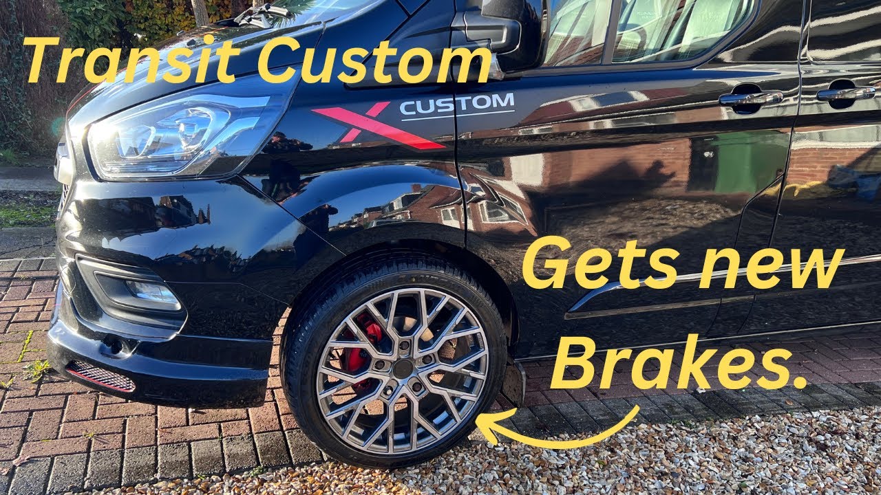 Transit Custom 2018 brake Disk & Pad install.