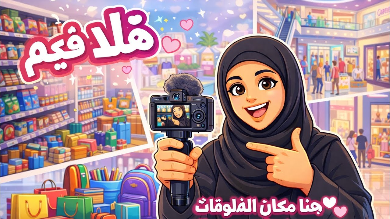 فلوق البقاله 🍭+مشتريات المدسه 📚+المول⭐ رجعنااا لكمم بعدد سحبه 5شهور🥹💖