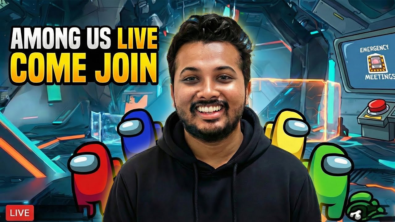 PUBG PC NOW | AMONG US LIVE 🔴 | @ManavVerse06  Ka Birthday Bash 🎉 | Playing With Subscribers