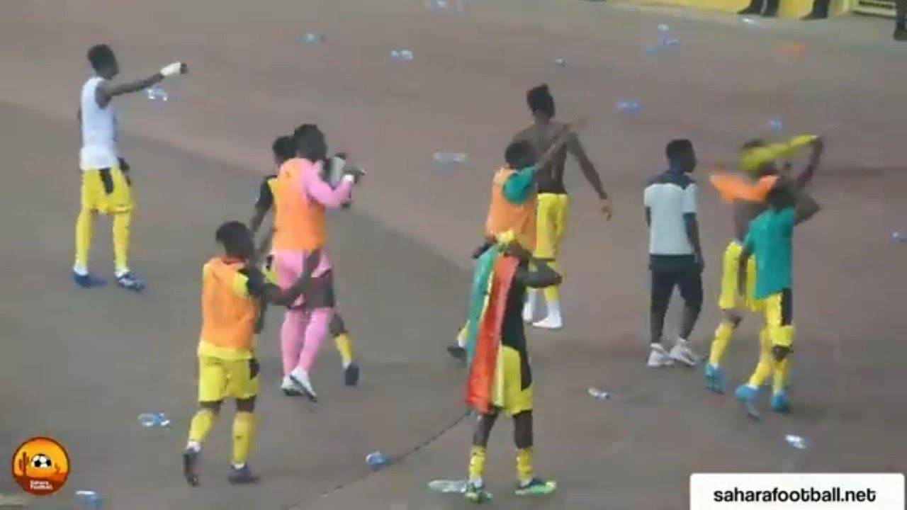 Ghana Black Stars Celebrates world cup qualified against Nigeria