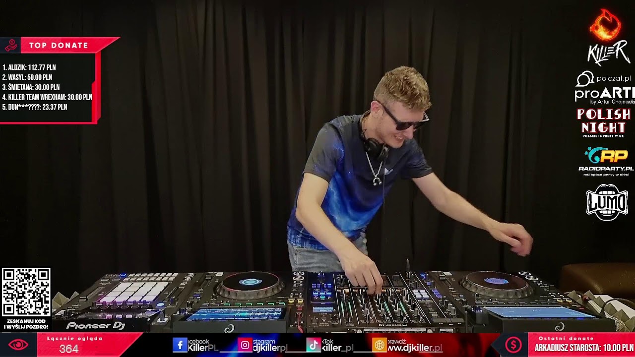Dj Killer & Matt Bukovski Live Mix -  Niedzielne Granie Na Spontanie 19.07.2026