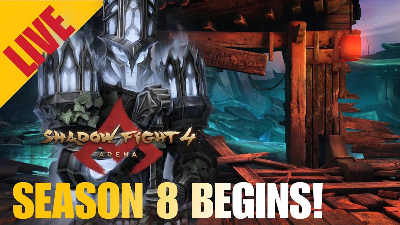 New season 8 begins in Shadow Fight 4 Arena LIVE!