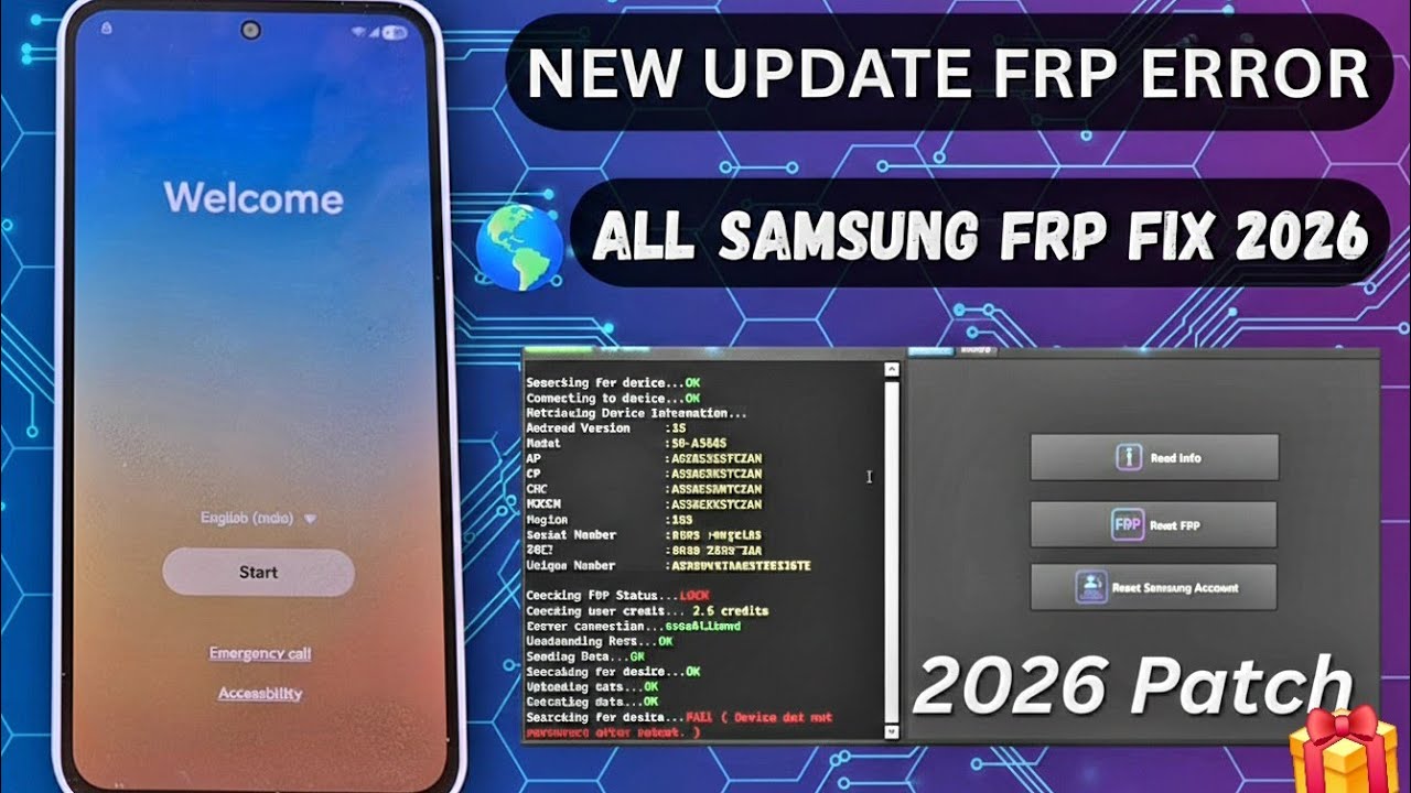 All Samsung Galaxy Phone's FRP 2026 Update | Error Fix | @GsmMafia 