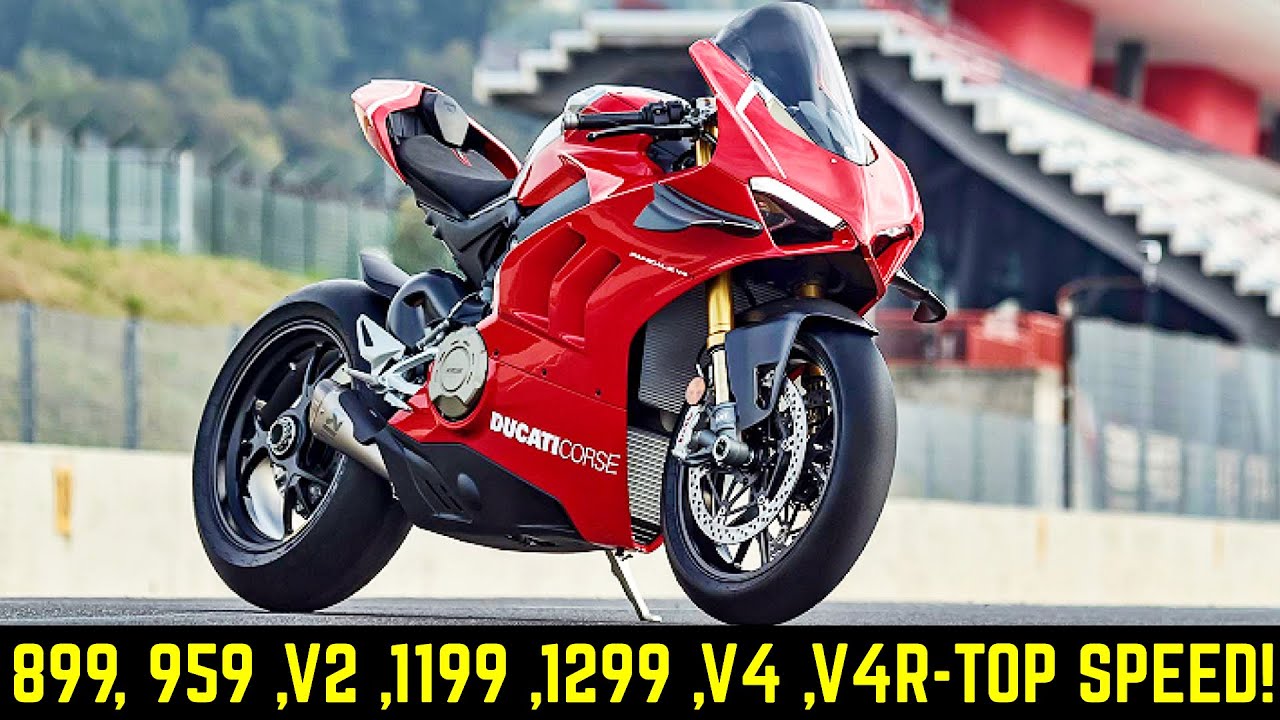 😈 Ducati Panigale - 899, 959 ,V2 ,1199 ,1299 ,V4 ,V4R - Максимальная Скорость 🔥!