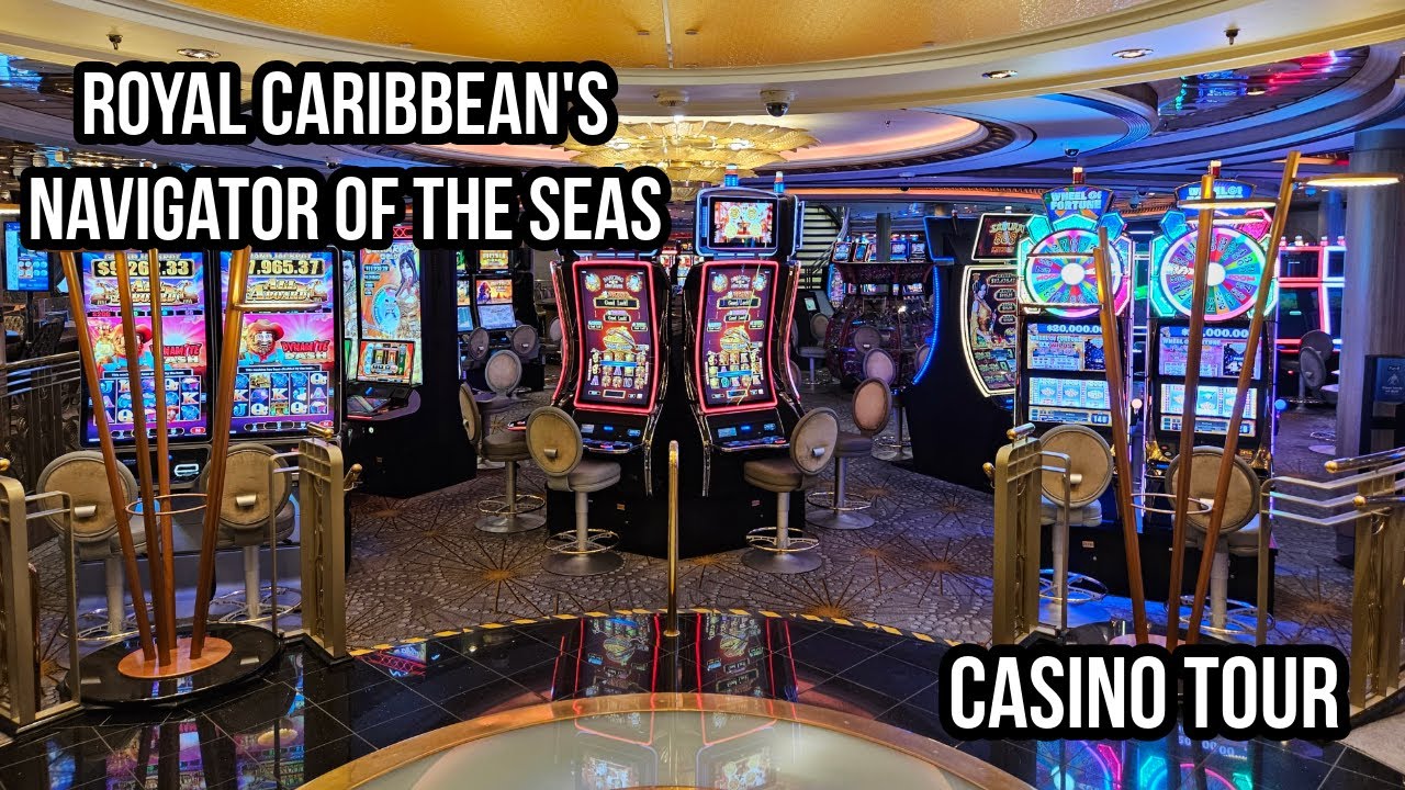 Navigator of the Seas | Полная экскурсия по Казино Рояль | Royal Caribbean