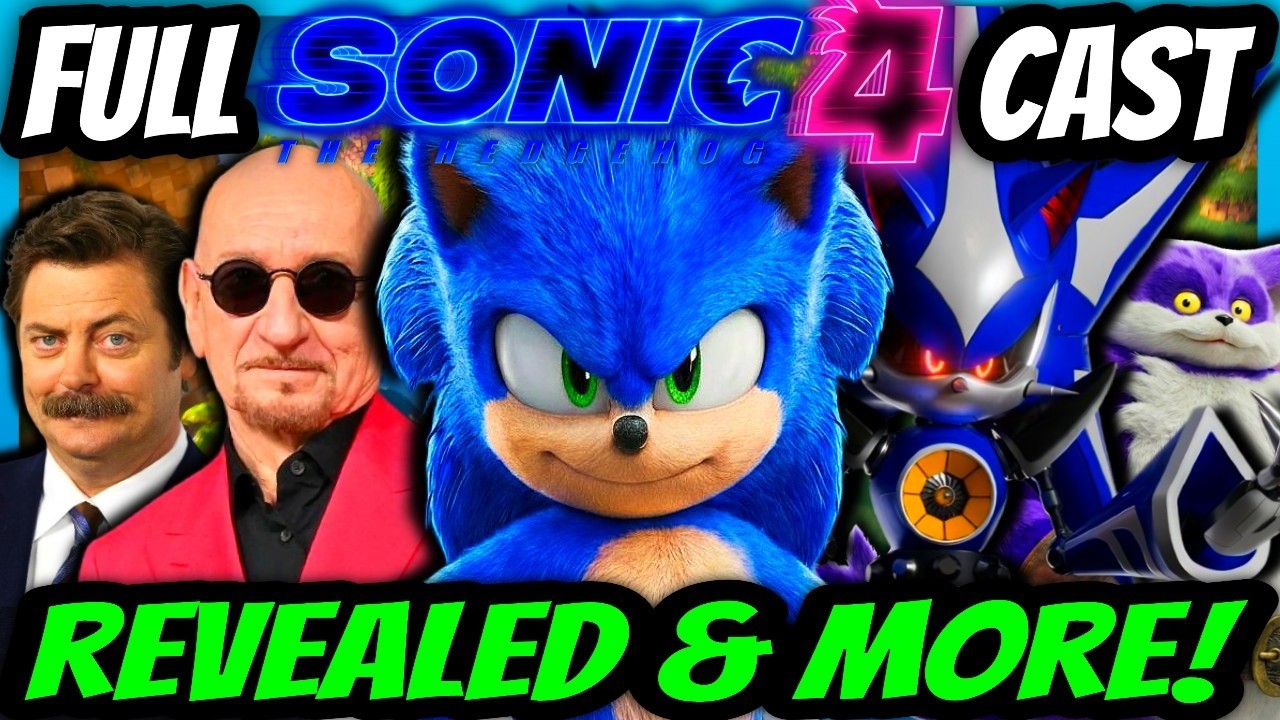 FULL Sonic Movie 4 Cast Officially Revealed! (Metal Sonic & Big!?)