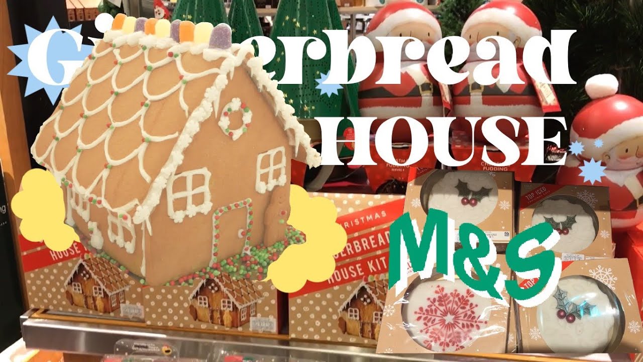 🎄𝐌&𝐒 𝐆𝐢𝐧𝐠𝐞𝐫𝐛𝐫𝐞𝐚𝐝 𝐡𝐨𝐮𝐬𝐞🎄 ทำบ้านหนมปังขิง /พาดูร้านขายขนมคริสมาสต์