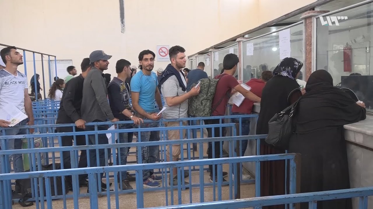 رصد دخول السوريين عبر معبر باب الهوى الحدودي من الجانب السوري